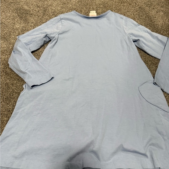 Hanna Andersson Light Purple Heart Pocket Dress Sz 130cm - Picture 2 of 4